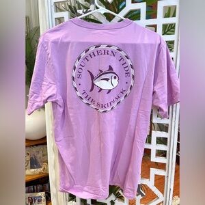Southern Tide lavender fish coastal T-Shirt